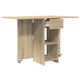Dinning Table 115 x 70 x 75 cm Engineered Wood Sonoma Oak