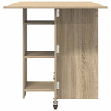 Dinning Table 115 x 70 x 75 cm Engineered Wood Sonoma Oak