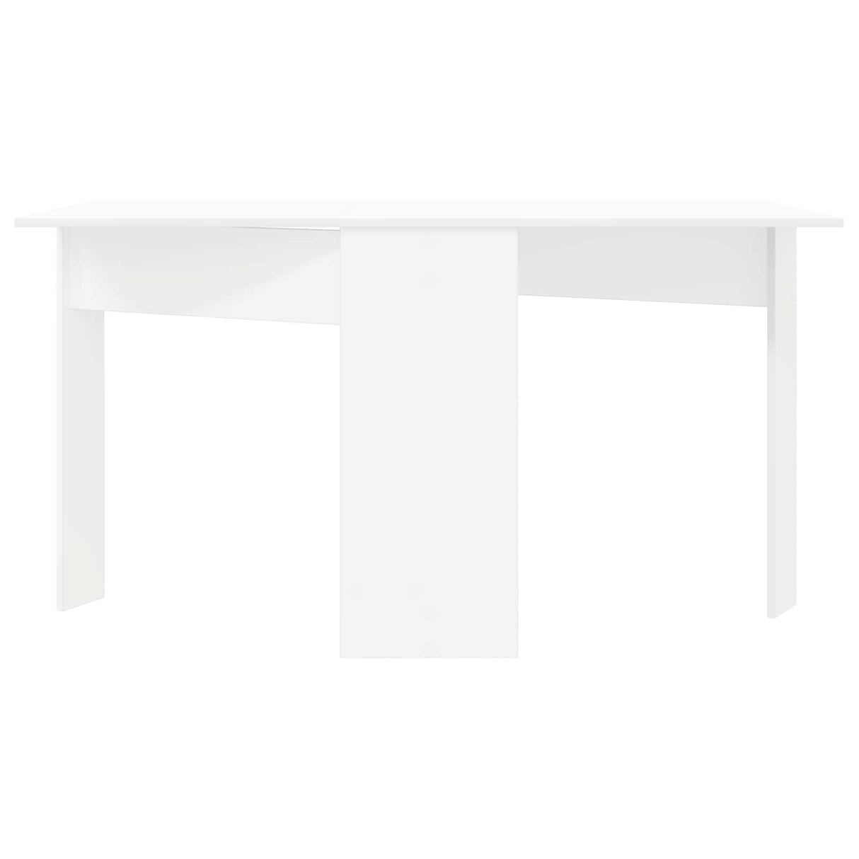 Dinning Table 138 x 70 x 73.5 cm Engineered Wood White