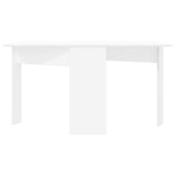 Dinning Table 138 x 70 x 73.5 cm Engineered Wood White