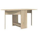 Dinning Table 138 x 70 x 73.5 cm Engineered Wood Sonoma Oak - Front View