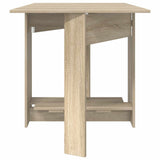 Dinning Table 138 x 70 x 73.5 cm Engineered Wood Sonoma Oak - Rear View