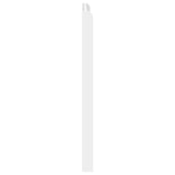 Headboard White Engineered Wood - Top-Down View