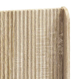 Headboard Sonoma Oak Engineered Wood - Close-Up Angle
