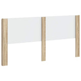 Headboard Sonoma Oak Engineered Wood - 45-Degree Angle