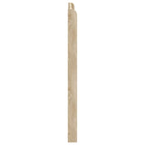 Headboard Sonoma Oak Engineered Wood - Top-Down View