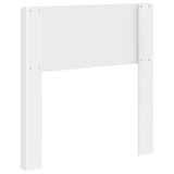Headboard White PB - 45-Degree Angle