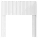 Headboard White PB - Side View