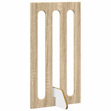Folding Pet Fence 2 pcs Sonoma Oak 100.5 x 38 x 90 cm - Top-Down View