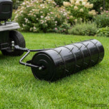 Garden Lawn Roller Pull with Aerator Clamps Ø 30 x 90 cm Steel - Side View