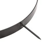 Garden Lawn Roller Pull with Aerator Clamps Ø 30 x 90 cm Steel - Extra Image
