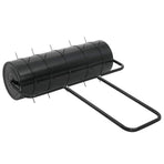 Garden Lawn Roller Pull with Aerator Clamps Ø 30 x 90 cm Steel