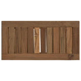 Bathroom Side Table Natural 60 x 30 x 45 cm Solid Teak Wood