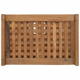 Bathroom Shelf Natural 45 x 30 x 71 cm Solid Teak Wood - 45-Degree Angle