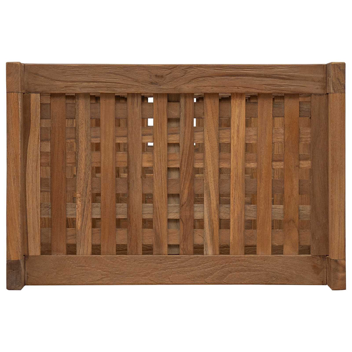 Bathroom Shelf Natural 45 x 30 x 97 cm Solid Teak Wood