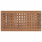 Bathroom Side Table Natural 60 x 30 x 45 cm Solid Teak Wood
