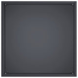 Garden Planter 2 pcs Anthracite 20 x 20 x 20 cm - 45-Degree Angle