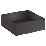 Garden Planter 2 pcs Black 40 x 40 x 20 cm Cold-rolled Steel