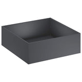 Garden Planter 2 pcs Anthracite 40 x 40 x 20 cm