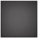 Garden Planter 2 pcs Black 60 x 60 x 20 cm Cold-rolled Steel