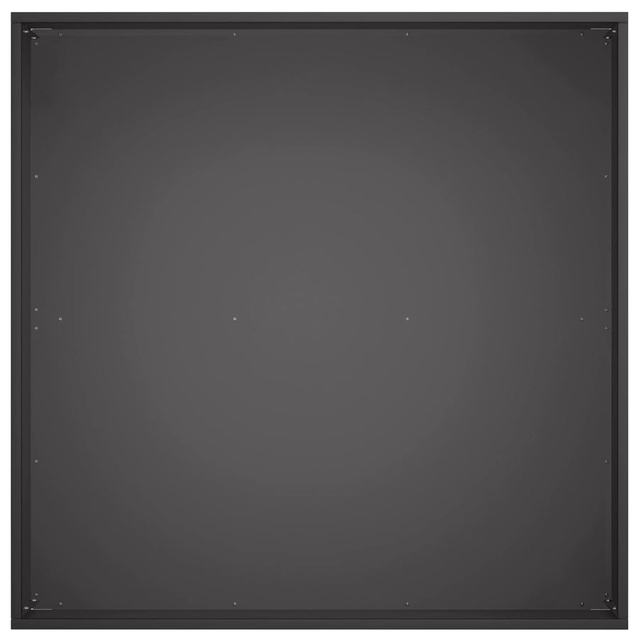 Garden Planter 2 pcs Black 60 x 60 x 20 cm Cold-rolled Steel