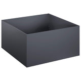 Garden Planter 2 pcs Anthracite 40 x 40 x 30 cm