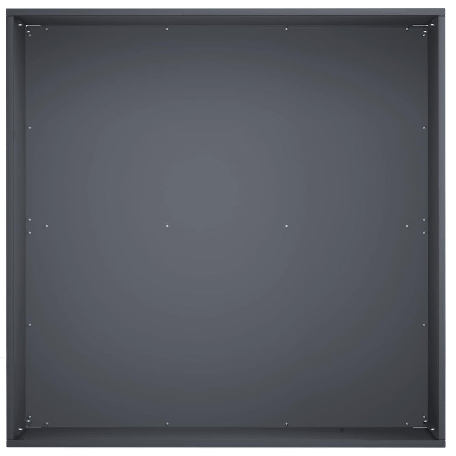 Garden Planter 2 pcs Anthracite 40 x 40 x 30 cm