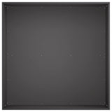 Garden Planter 2 pcs Black 60 x 60 x 30 cm Cold-rolled Steel - 45-Degree Angle