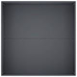 Garden Planter 2 pcs Anthracite 60 x 60 x 40 cm - 45-Degree Angle