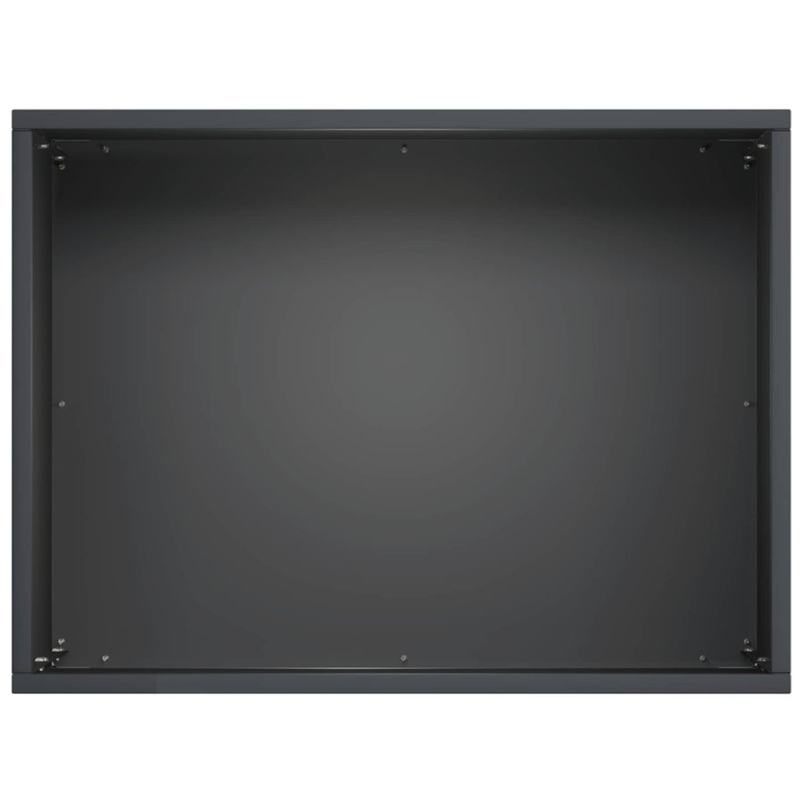 Garden Planter 2 pcs Anthracite 40 x 30 x 30 cm
