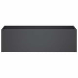 Garden Planter 2 pcs Anthracite 80 x 30 x 30 cm