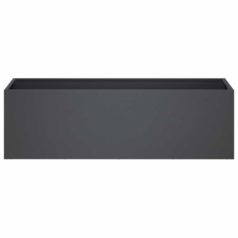 Garden Planter 2 pcs Anthracite 80 x 30 x 30 cm