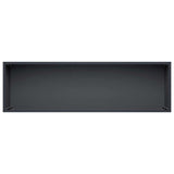 Garden Planter 2 pcs Anthracite 80 x 30 x 30 cm