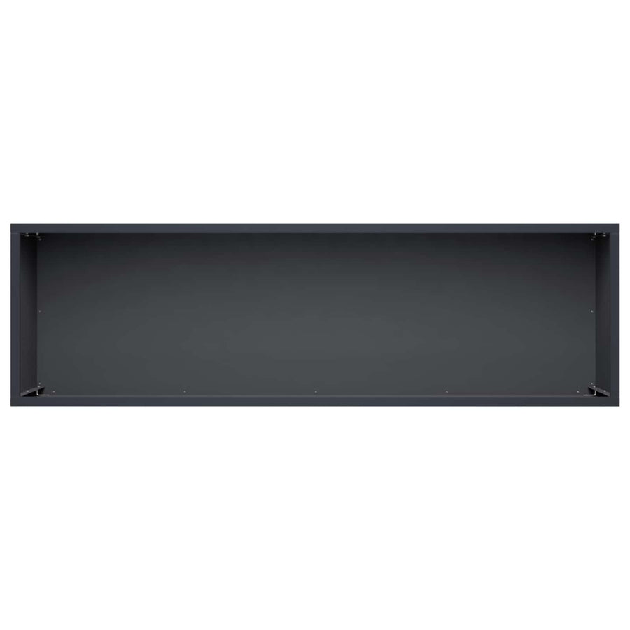Garden Planter 2 pcs Anthracite 80 x 30 x 30 cm