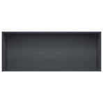Garden Planter 2 pcs Anthracite 80 x 40 x 40 cm