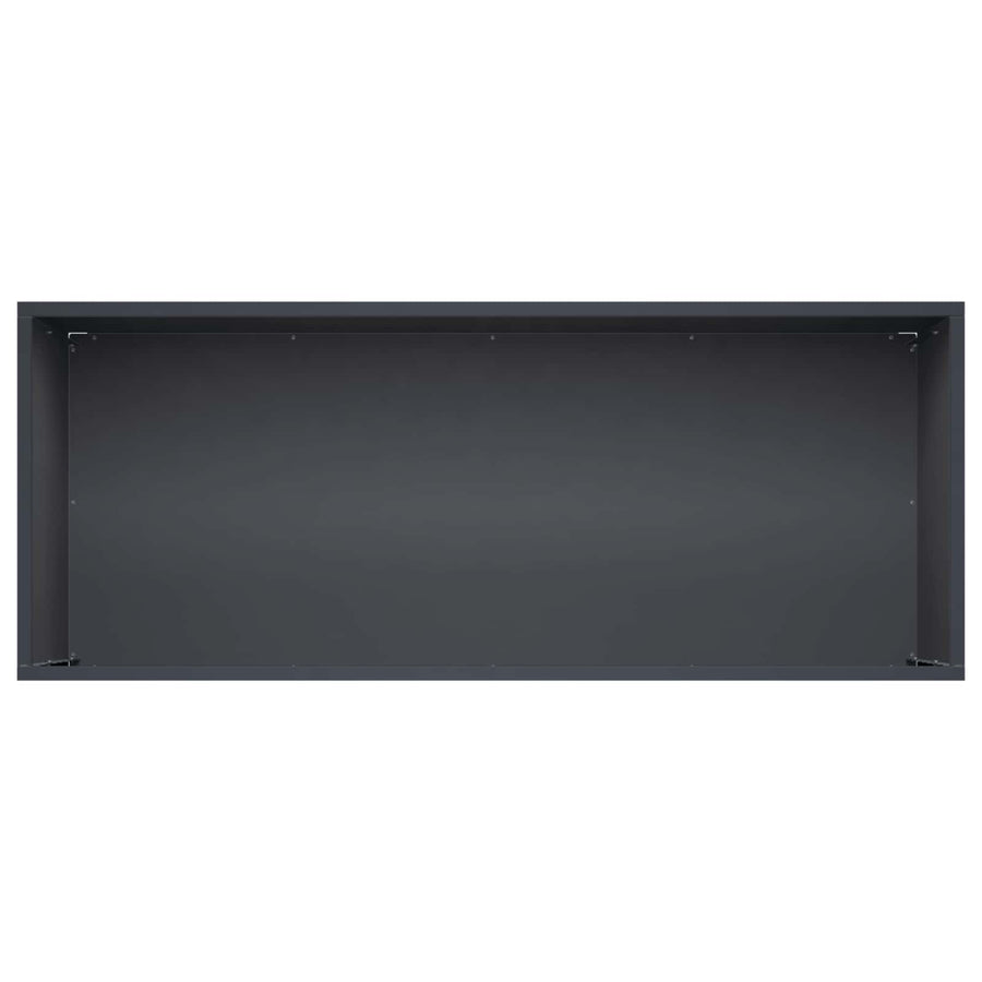 Garden Planter 2 pcs Anthracite 80 x 40 x 40 cm