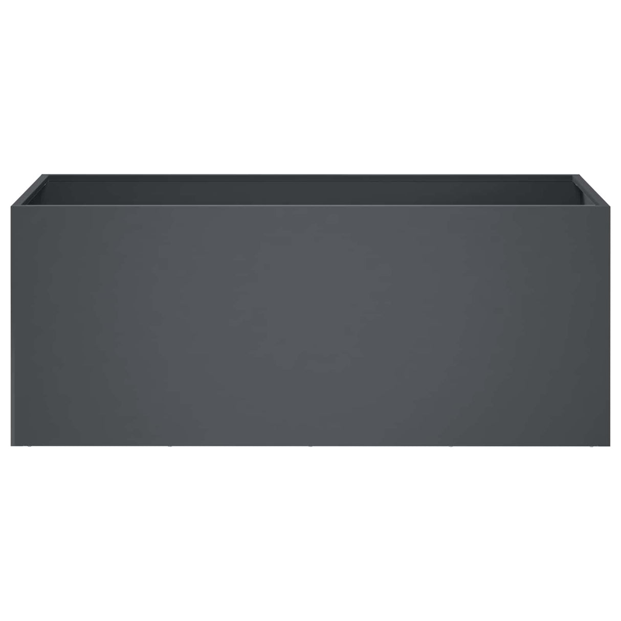 Garden Planter 2 pcs Anthracite 100 x 40 x 40 cm