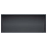 Garden Planter 2 pcs Anthracite 100 x 40 x 40 cm