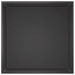 Garden Planter 2 pcs Black 40 x 40 x 75 cm Cold-rolled Steel