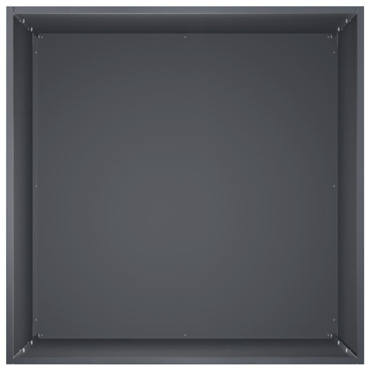 Garden Planter 2 pcs Anthracite 40 x 40 x 75 cm