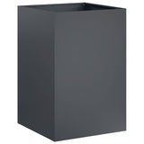 Garden Planter 2 pcs Anthracite 50 x 50 x 75 cm