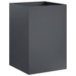 Garden Planter 2 pcs Anthracite 50 x 50 x 75 cm