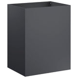 Garden Planter 2 pcs Anthracite 40 x 30 x 40 cm
