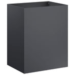 Garden Planter 2 pcs Anthracite 40 x 30 x 40 cm