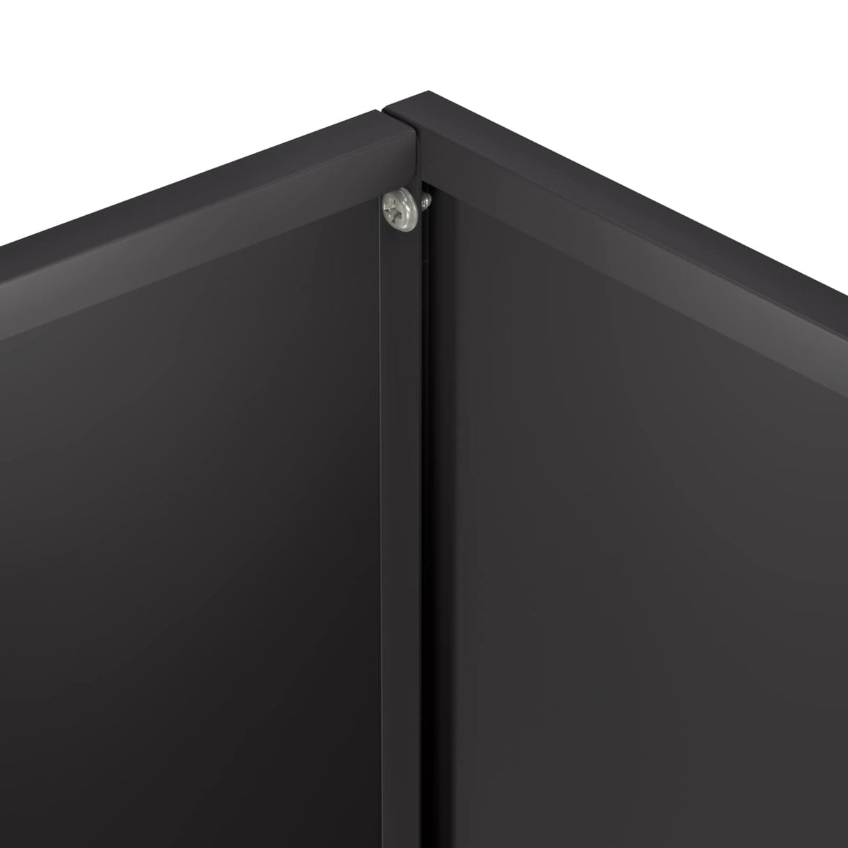 Garden Planter 2 pcs Black 50 x 40 x 50 cm Cold-rolled Steel
