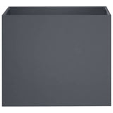 Garden Planter 2 pcs Anthracite 50 x 40 x 50 cm