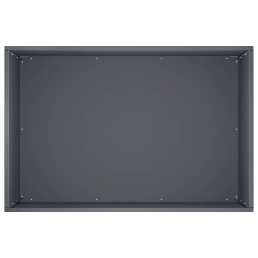 Garden Planter 2 pcs Anthracite 50 x 40 x 50 cm