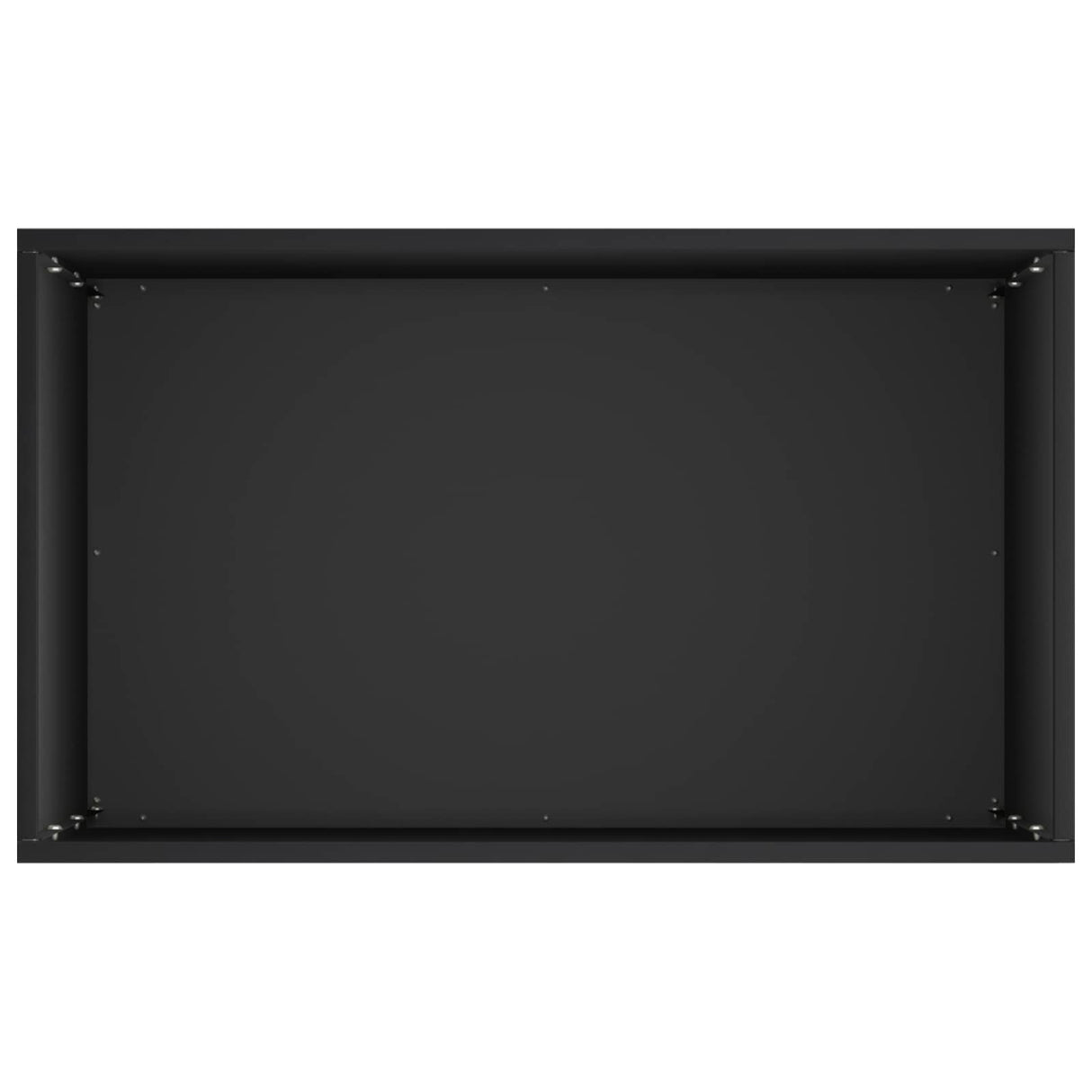 Garden Planter 2 pcs Black 50 x 40 x 75 cm Cold-rolled Steel