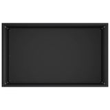 Garden Planter 2 pcs Black 50 x 40 x 75 cm Cold-rolled Steel