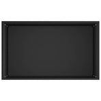 Garden Planter 2 pcs Black 50 x 40 x 75 cm Cold-rolled Steel